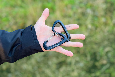 Karabinki do hamaka - DD Karabiners x 2 - Green
