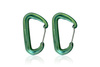 Karabinki do hamaka - DD Karabiners x 2 - Green