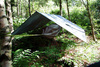 Płachta biwakowa - Tarp 3x3 - DD Hammocks - Jet Black