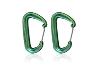 Karabinki do hamaka - DD Karabiners x 2 - Green