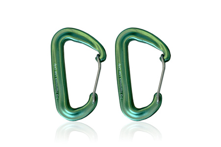 Karabinki do hamaka - DD Karabiners x 2 - Green