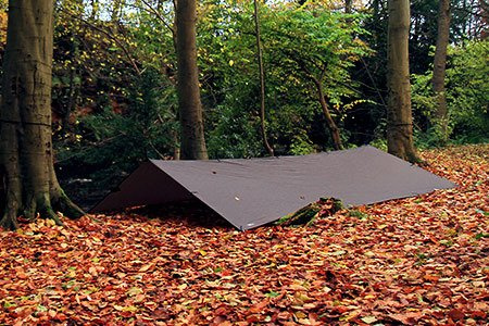 Płachta biwakowa - Tarp XL 4.5x3 - DD Hammocks - Coyot Brown